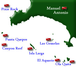 Diving Manuel Antonio / Quepos